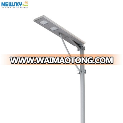 Integrated remote control ip65 outdoor waterproof 20w 40w 60w all in one led solar street light