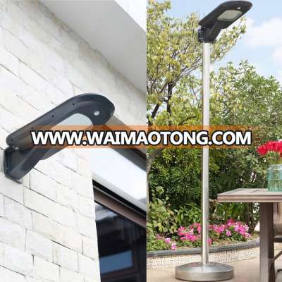 1200Lumen Outdoor Waterproof PIR Sensor All In One  Integrated Solar Garden Lights