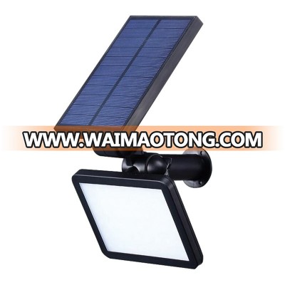 ABS Material Waterproof IP65 Radar Sensor Led  wall Mounted Outdoor Solar Lights