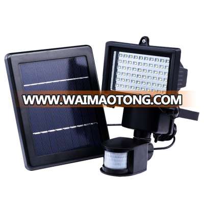 60pcs LED Rechargeable Solar Security Led Motion Sensor Lighting